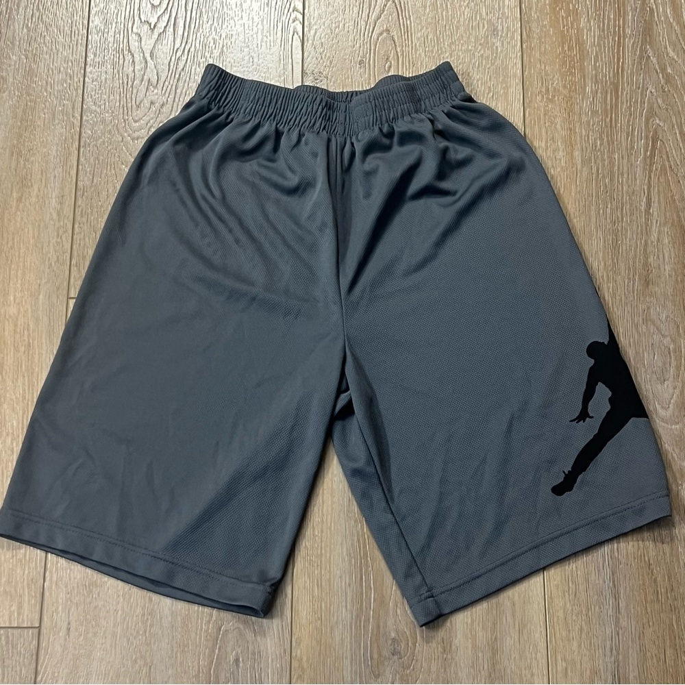 Jordan Youth Dark Gray Athletic Shorts